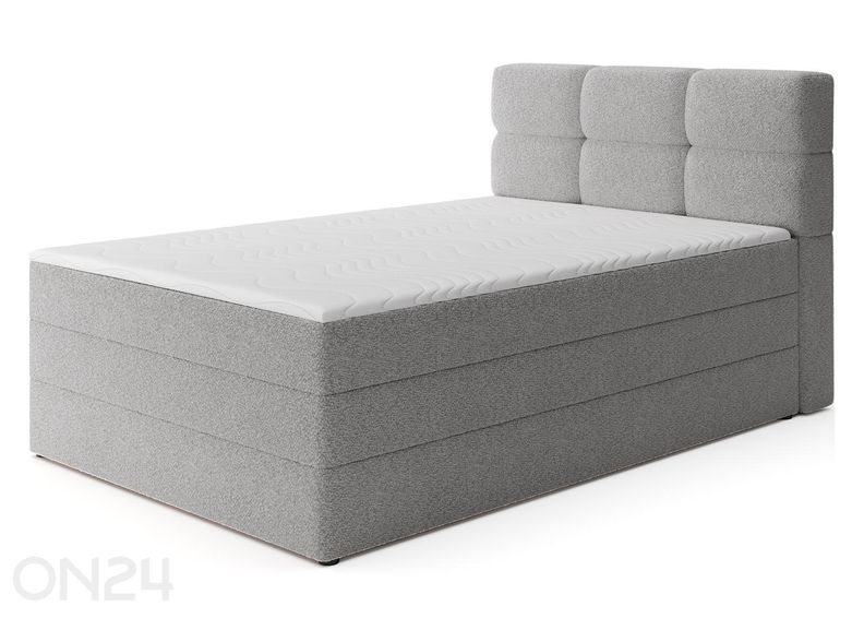 Pesukastiga kontinentaalvoodi Kasped 140x200 cm suurendatud