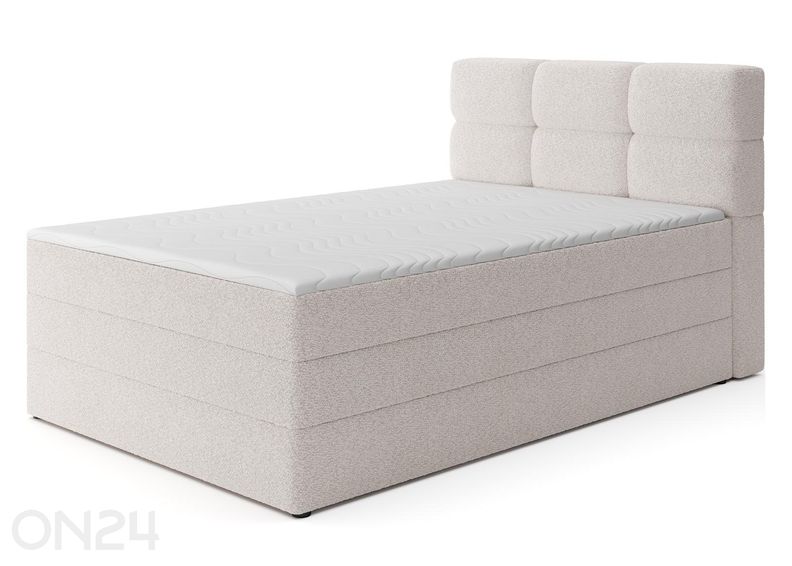 Pesukastiga kontinentaalvoodi Kasped 140x200 cm suurendatud