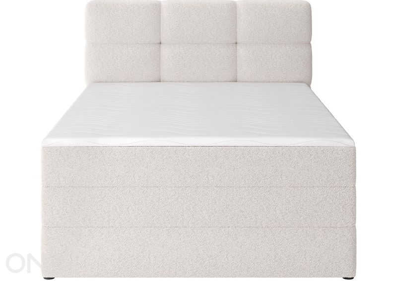 Pesukastiga kontinentaalvoodi Kasped 140x200 cm suurendatud