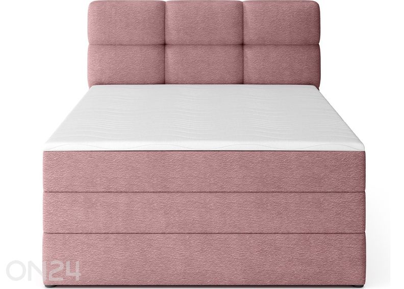 Pesukastiga kontinentaalvoodi Kasped 140x200 cm suurendatud