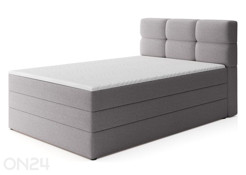 Pesukastiga kontinentaalvoodi Kasped 140x200 cm suurendatud