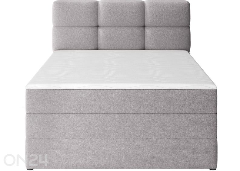 Pesukastiga kontinentaalvoodi Kasped 140x200 cm suurendatud