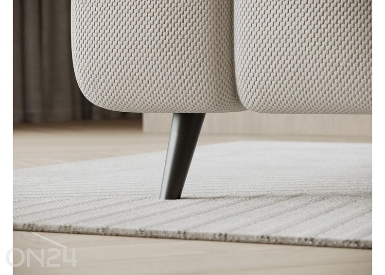 Pesukastiga kontinentaalvoodi Sabeno 160x200 cm suurendatud