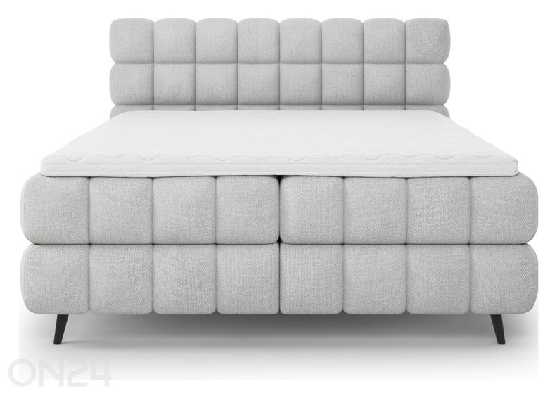 Pesukastiga kontinentaalvoodi Sabeno 160x200 cm suurendatud