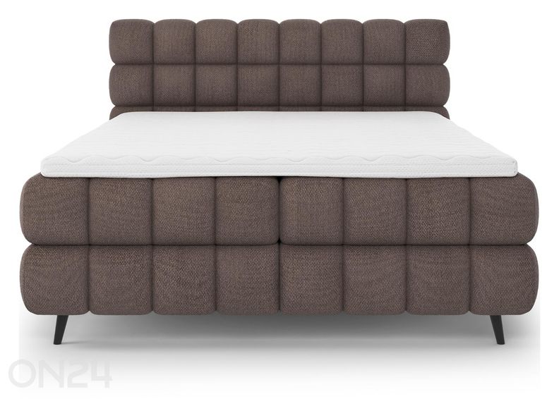 Pesukastiga kontinentaalvoodi Sabeno 160x200 cm suurendatud