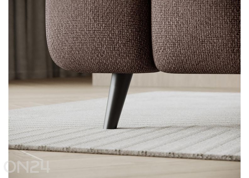 Pesukastiga kontinentaalvoodi Sabeno 160x200 cm suurendatud