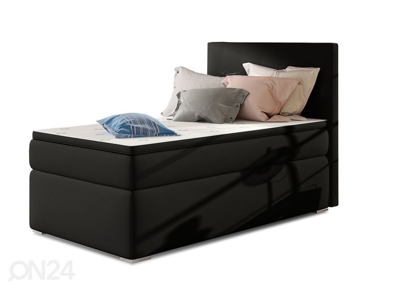 Pesukastiga kontinentaalvoodi Sandy 90x200 cm suurendatud