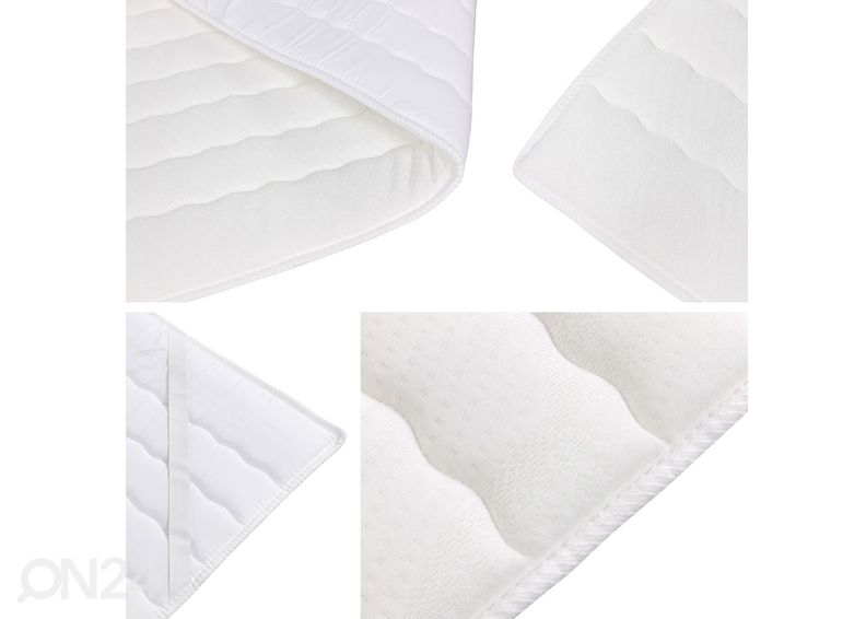 Pesukastiga kontinentaalvoodi Texas 180x200 cm suurendatud