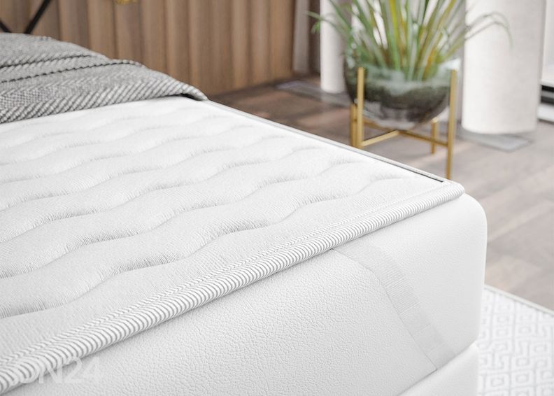 Pesukastiga kontinentaalvoodi Texas 180x200 cm suurendatud