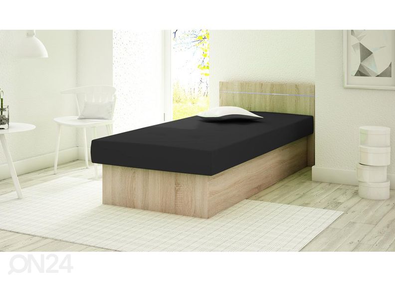 Pesukastiga kušett 80x190 cm suurendatud