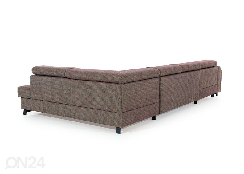 Pesukastiga nurgadiivanvoodi suurendatud