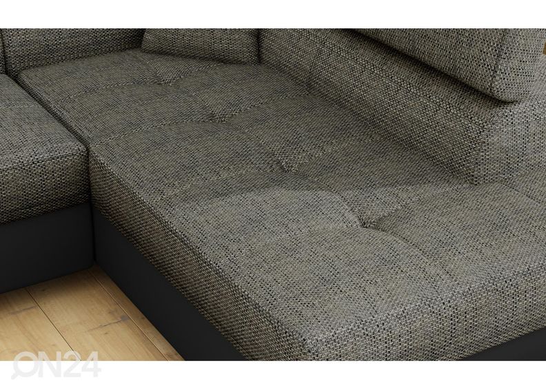 Pesukastiga nurgadiivanvoodi Bremen suurendatud