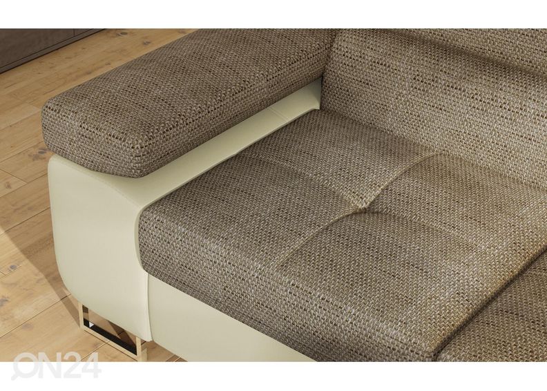 Pesukastiga nurgadiivanvoodi Bremen suurendatud