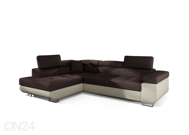 Pesukastiga nurgadiivanvoodi Bremen suurendatud