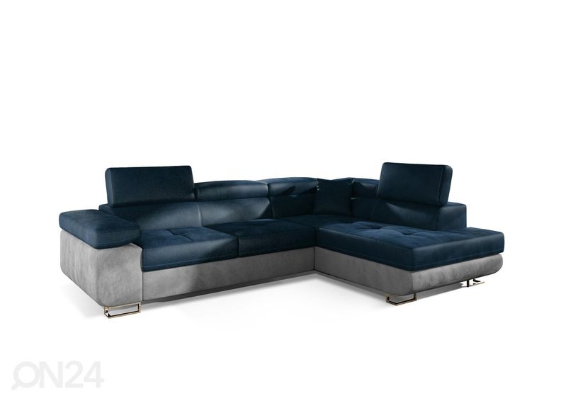 Pesukastiga nurgadiivanvoodi Bremen suurendatud