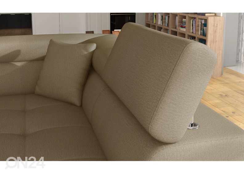 Pesukastiga nurgadiivanvoodi Bremen suurendatud