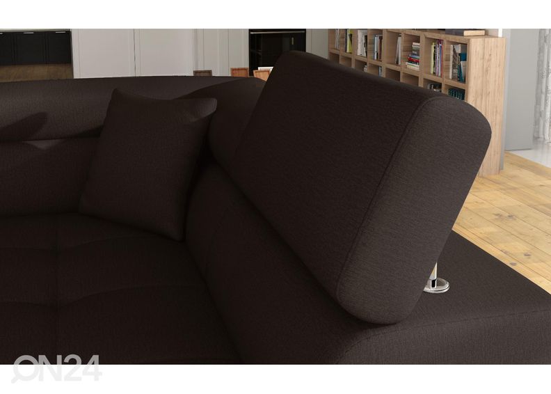 Pesukastiga nurgadiivanvoodi Bremen suurendatud