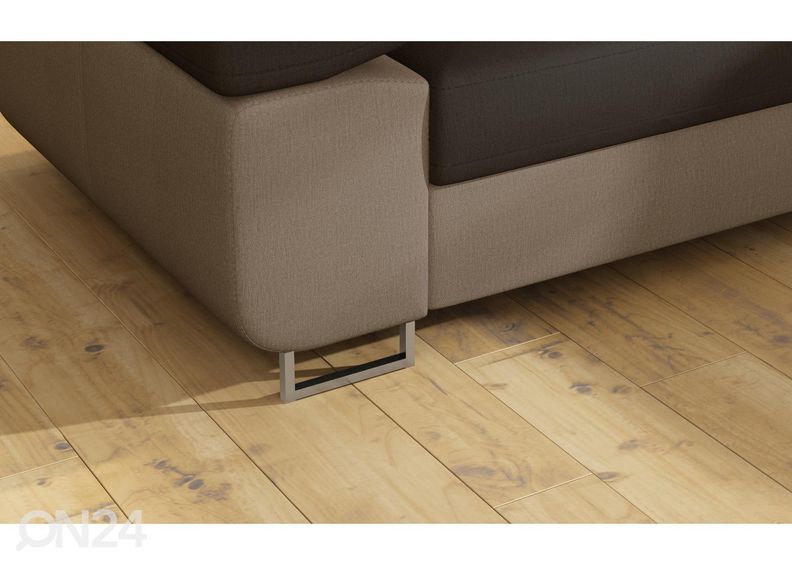 Pesukastiga nurgadiivanvoodi Bremen suurendatud