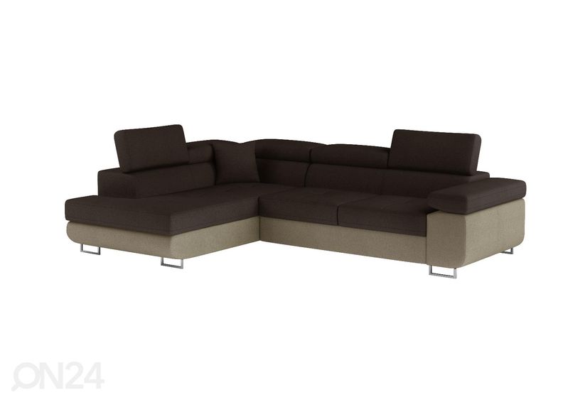 Pesukastiga nurgadiivanvoodi Bremen suurendatud