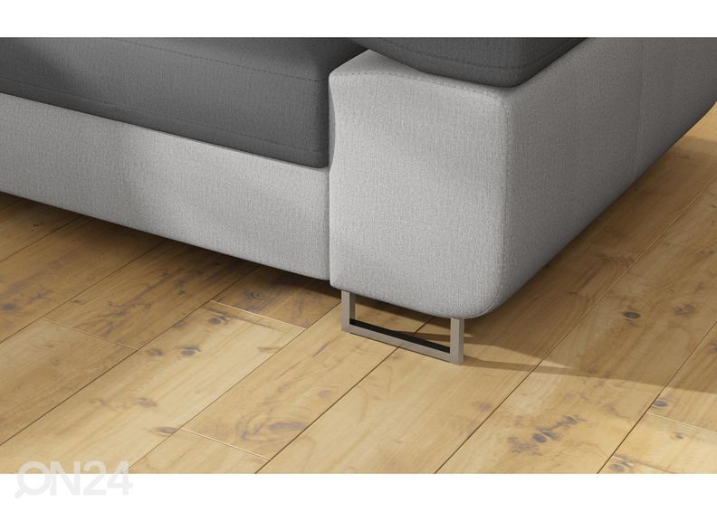 Pesukastiga nurgadiivanvoodi Bremen suurendatud