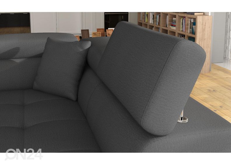 Pesukastiga nurgadiivanvoodi Bremen suurendatud