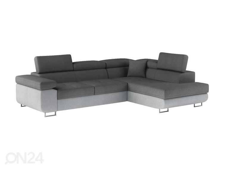 Pesukastiga nurgadiivanvoodi Bremen suurendatud