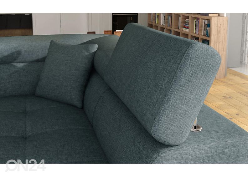 Pesukastiga nurgadiivanvoodi Bremen suurendatud