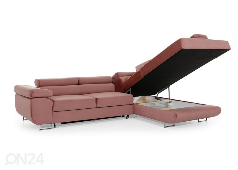 Pesukastiga nurgadiivanvoodi Bremen suurendatud