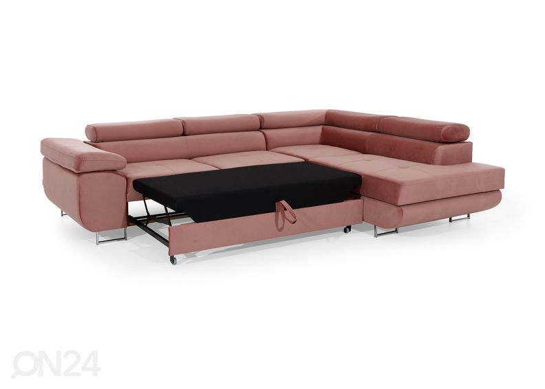 Pesukastiga nurgadiivanvoodi Bremen suurendatud