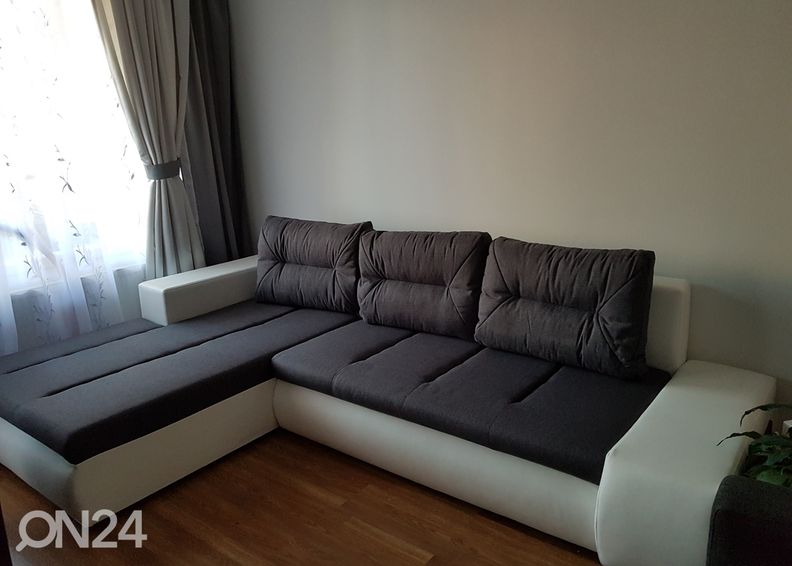 Pesukastiga nurgadiivanvoodi Detroit suurendatud