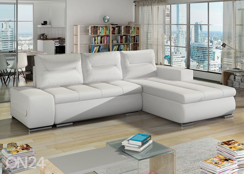 Pesukastiga nurgadiivanvoodi Detroit suurendatud