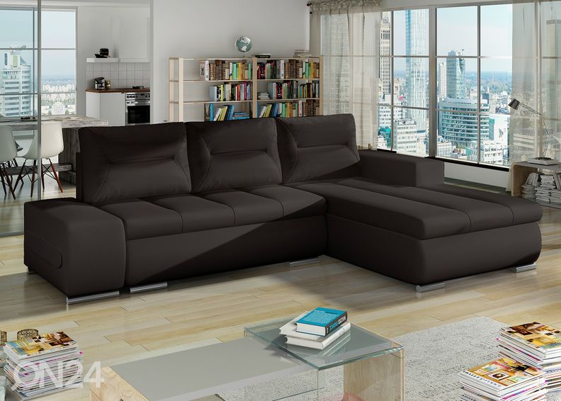 Pesukastiga nurgadiivanvoodi Detroit suurendatud