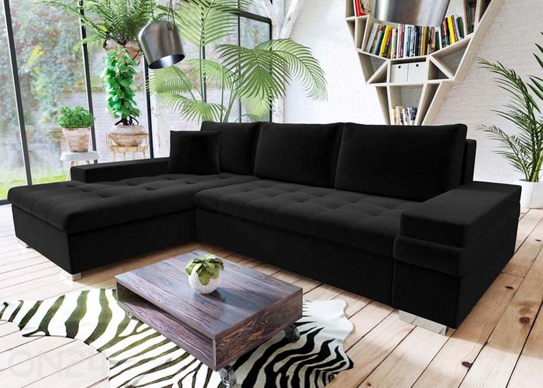 Pesukastiga nurgadiivanvoodi Firenze suurendatud