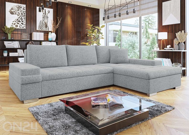 Pesukastiga nurgadiivanvoodi Firenze suurendatud