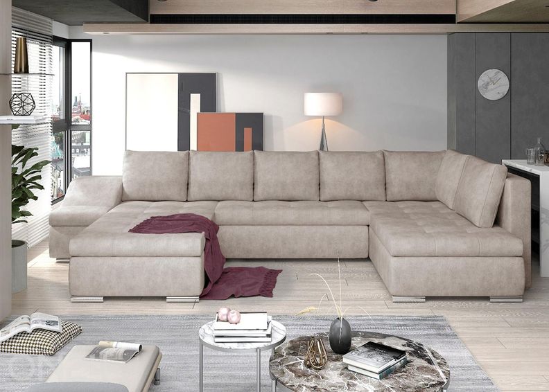 Pesukastiga nurgadiivanvoodi Giovanni suurendatud