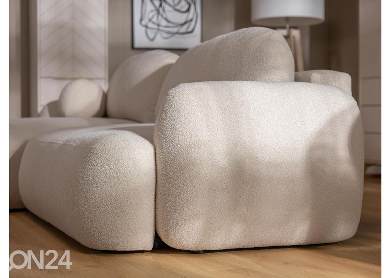 Pesukastiga nurgadiivanvoodi Maano suurendatud