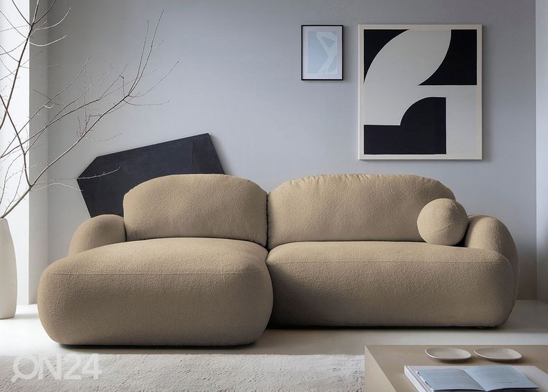 Pesukastiga nurgadiivanvoodi Maano suurendatud