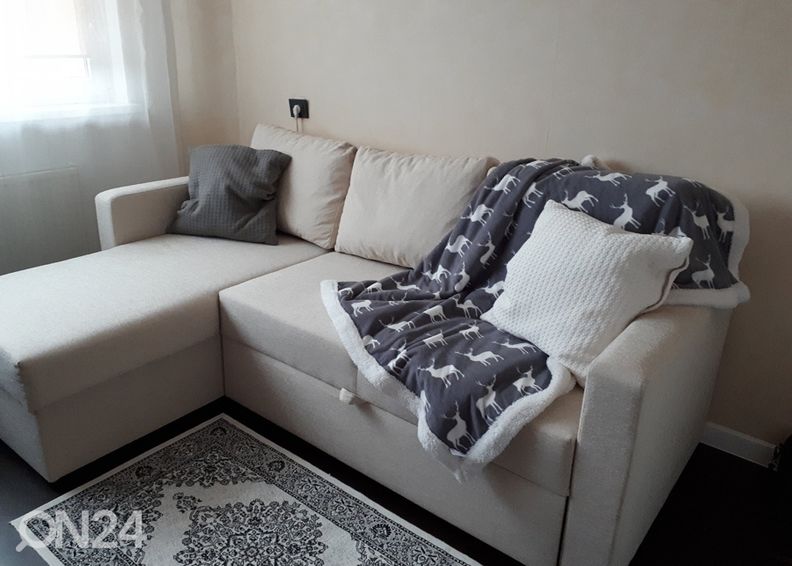 Pesukastiga nurgadiivanvoodi Mia suurendatud