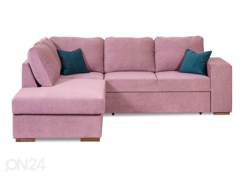 Pesukastiga nurgadiivanvoodi Nora suurendatud