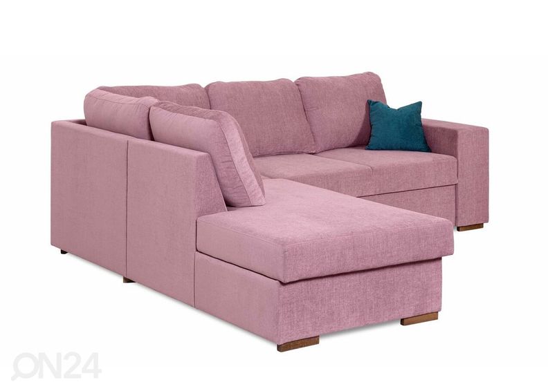 Pesukastiga nurgadiivanvoodi Nora suurendatud