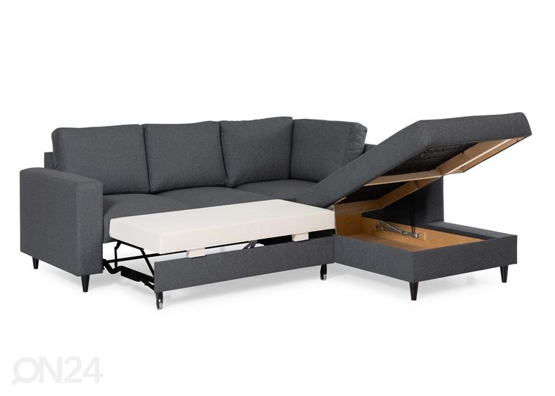 Pesukastiga nurgadiivanvoodi Renate suurendatud