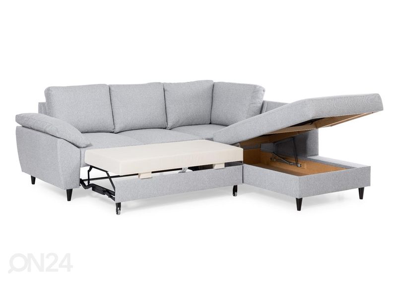 Pesukastiga nurgadiivanvoodi Renate suurendatud