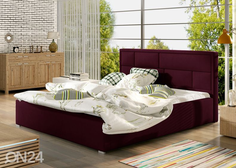 Pesukastiga voodi 140x200 cm suurendatud