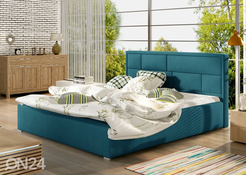 Pesukastiga voodi 140x200 cm suurendatud