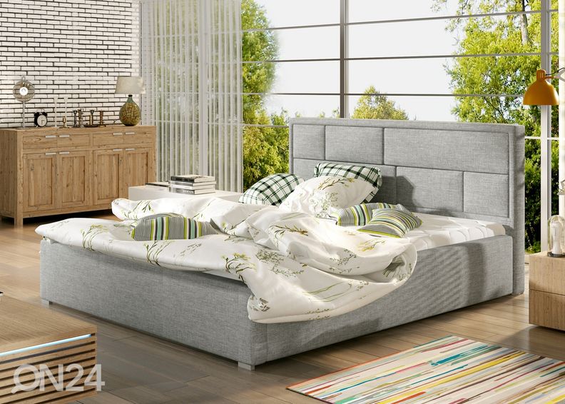 Pesukastiga voodi 140x200 cm suurendatud