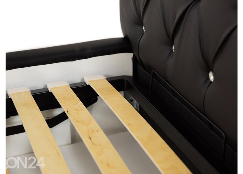 Pesukastiga voodi 160x200 cm suurendatud