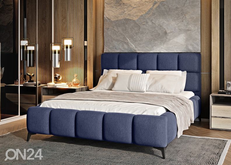 Pesukastiga voodi 160x200 cm suurendatud