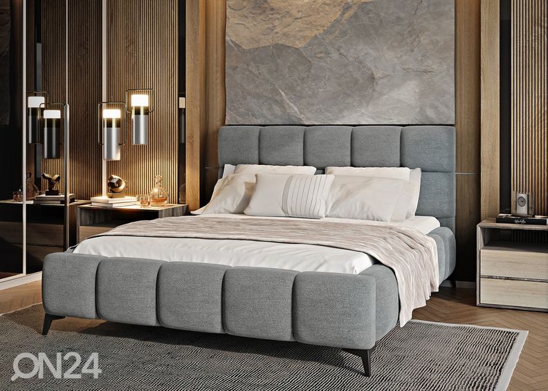 Pesukastiga voodi 180x200 cm suurendatud