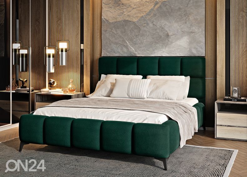 Pesukastiga voodi 180x200 cm suurendatud