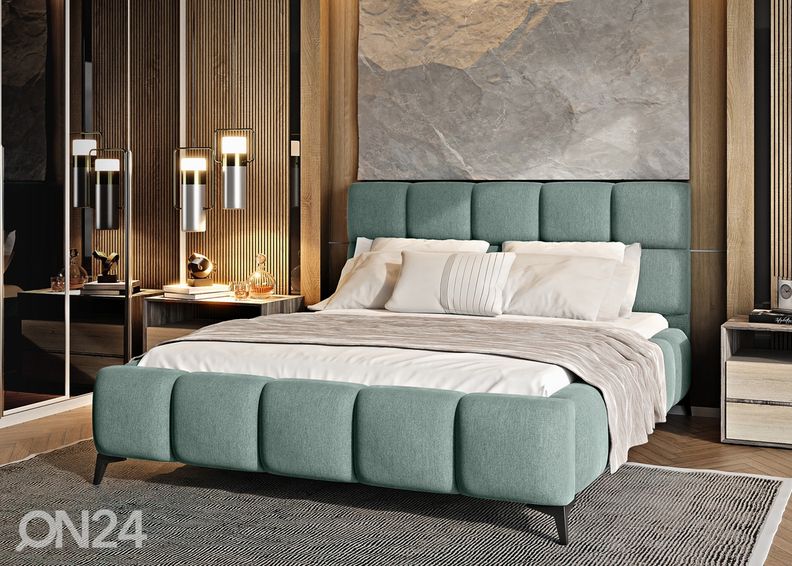 Pesukastiga voodi 180x200 cm suurendatud